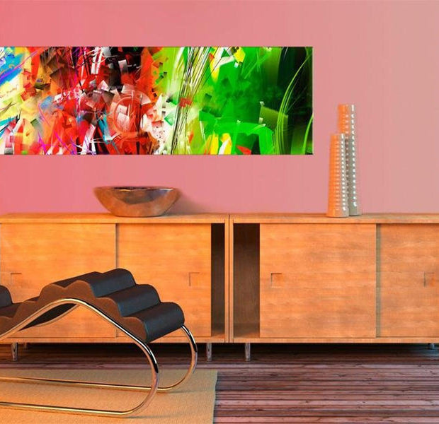 Abstract Canvas Wall Art - Elementary Forms