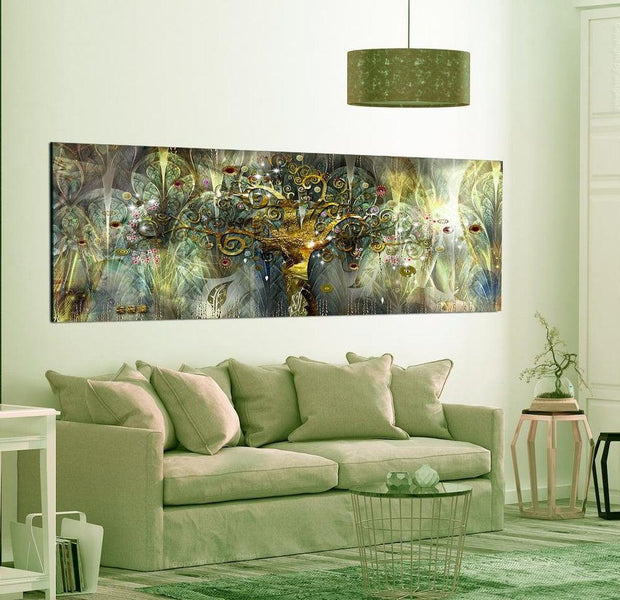 Abstract Canvas Wall Art - Fairytale Tree