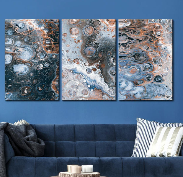 Abstract Canvas Wall Art - Galaxy