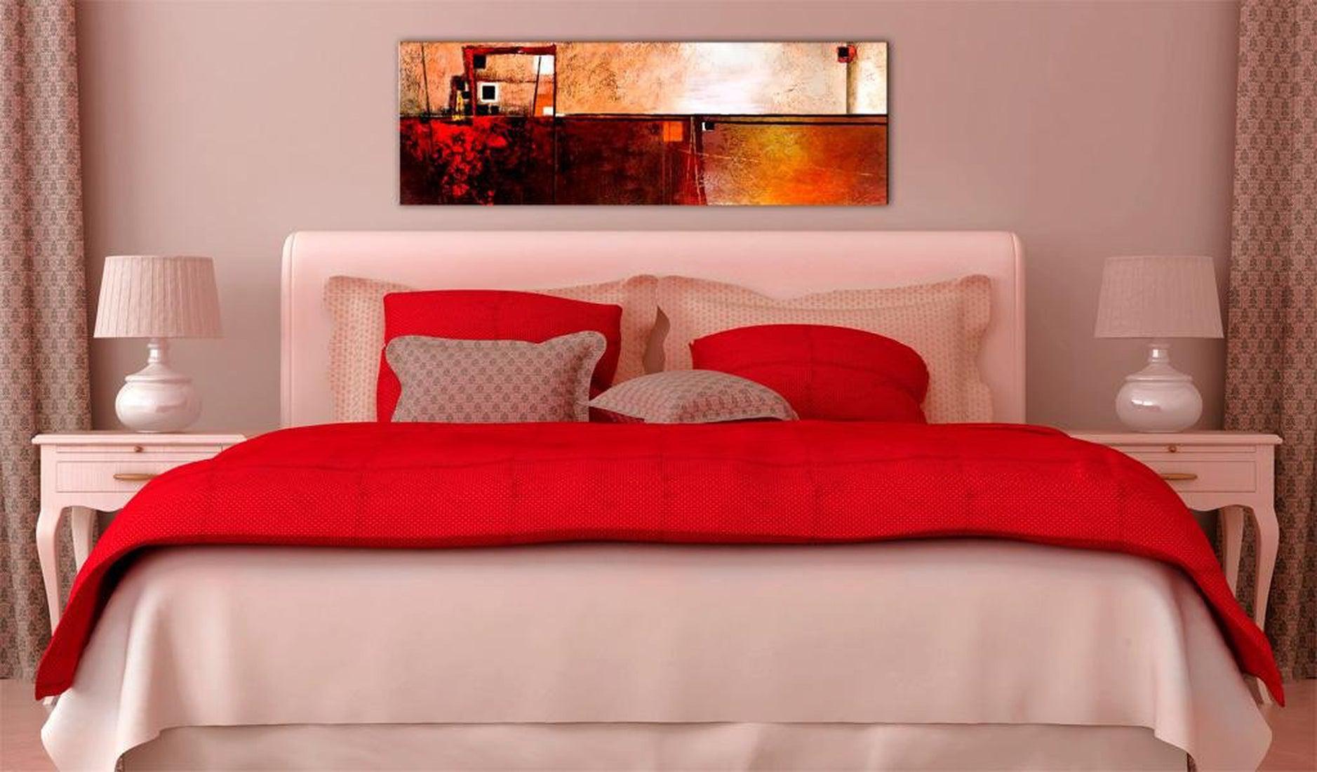 Abstract Canvas Wall Art - Infrared Radiation