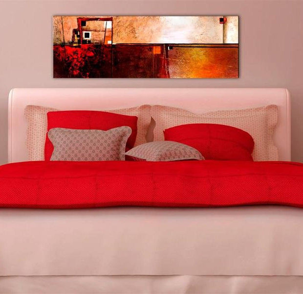 Abstract Canvas Wall Art - Infrared Radiation