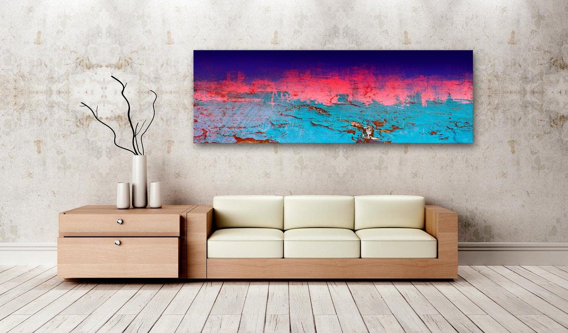 Abstract Canvas Wall Art - Lake Of Sighs