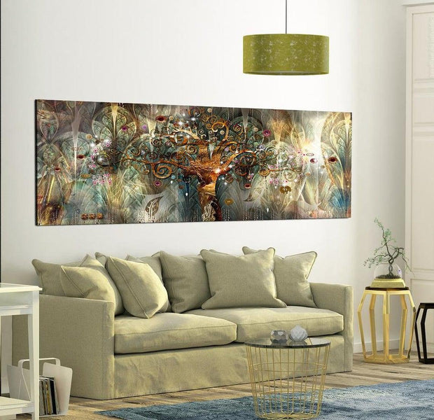Abstract Canvas Wall Art - Land Of Happiness