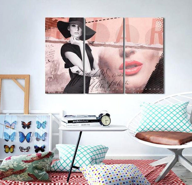 Abstract Canvas Wall Art - Madame Chic