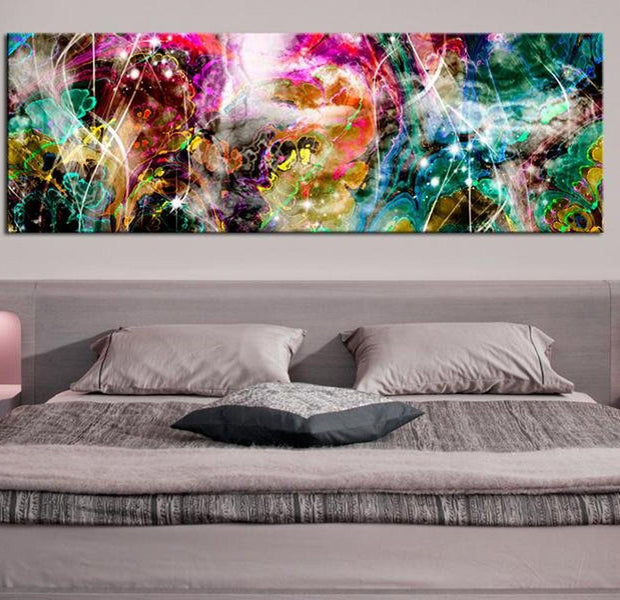 Abstract Canvas Wall Art - Magical Kaleidoscope