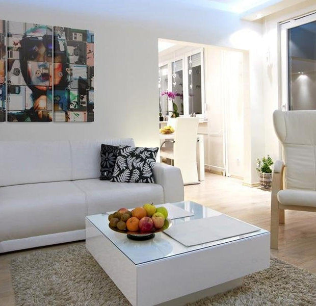 Abstract Canvas Wall Art - Memory Snapshots