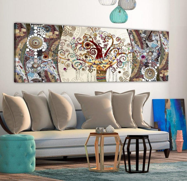 Abstract Canvas Wall Art - Mosaic Abstract