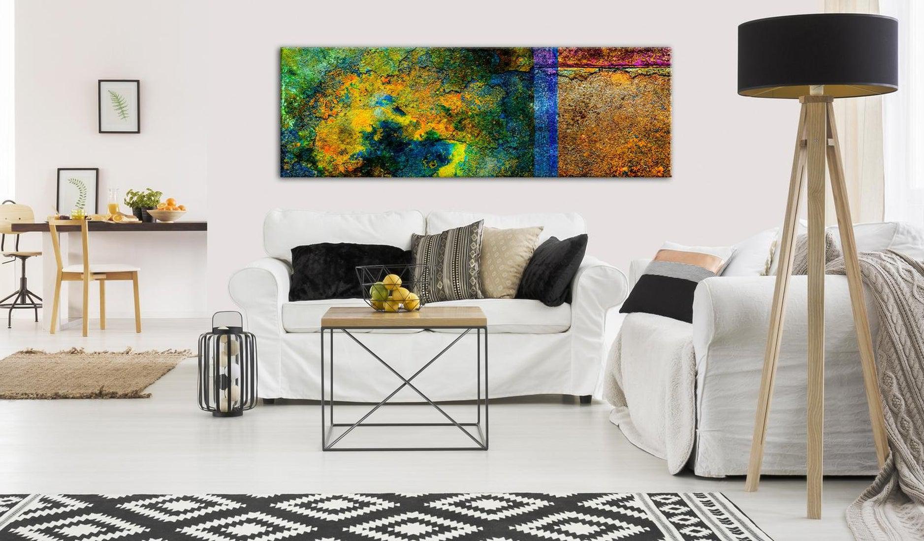 Abstract Canvas Wall Art - Mystery Of The Sun Cave