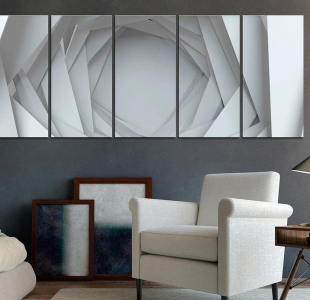 Abstract Canvas Wall Art - No Escape