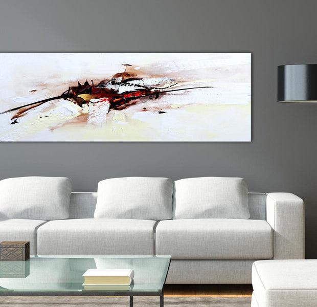 Abstract Canvas Wall Art - Pirate Ship Narrow