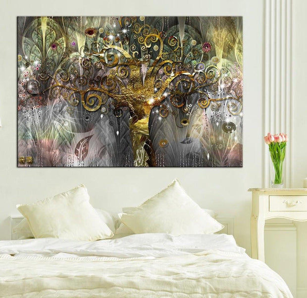 Abstract Canvas Wall Art - Precious Talisman