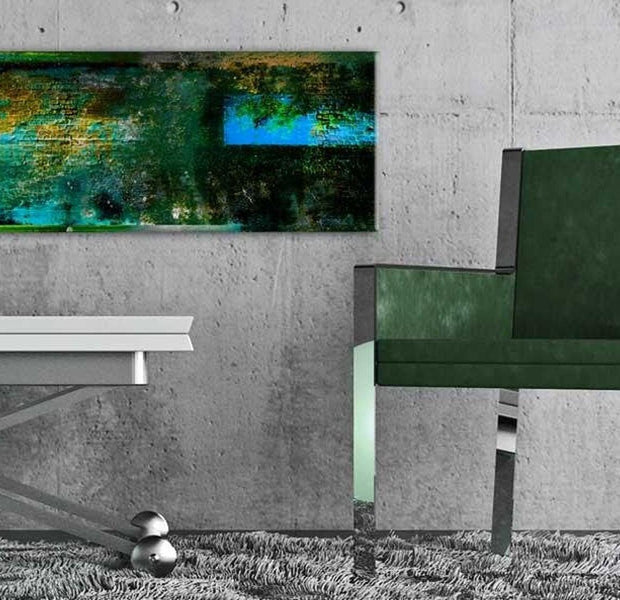 Abstract Canvas Wall Art - September Rain