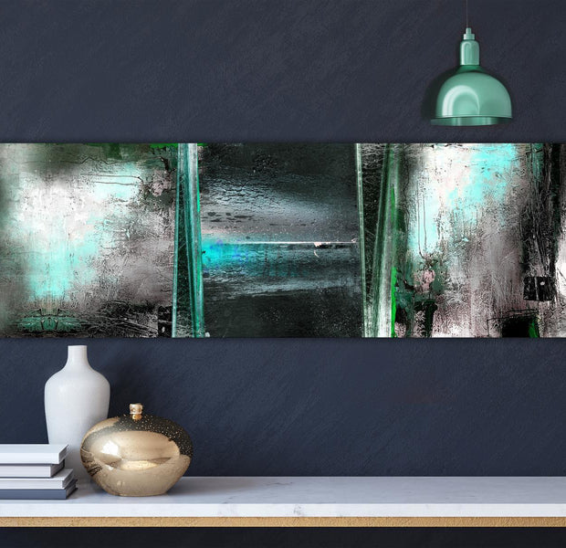 Abstract Canvas Wall Art - Smell Of Winter Narrow