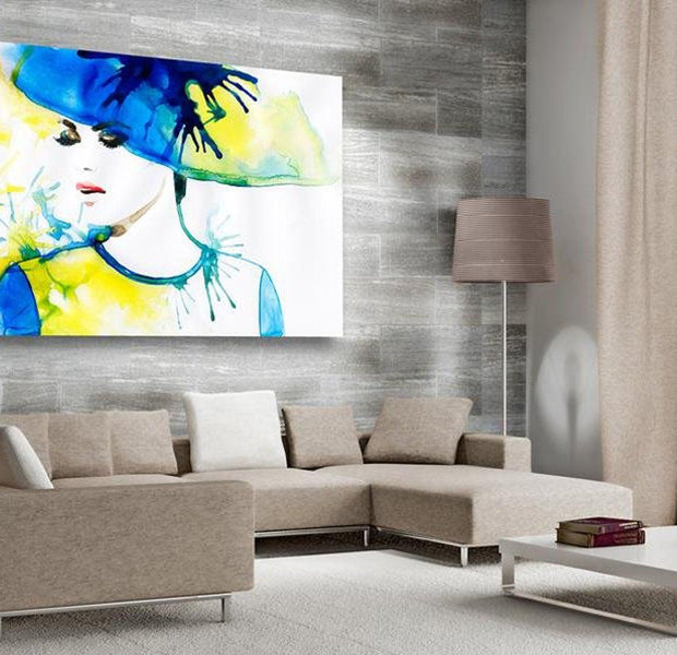 Abstract Canvas Wall Art - Spring Elegance