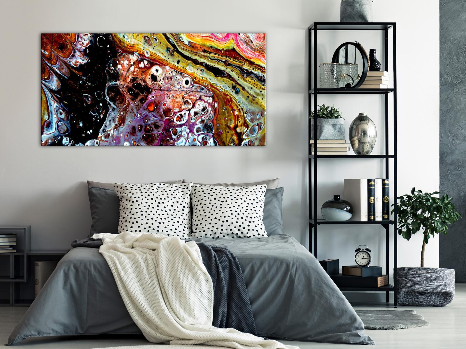 Abstract Canvas Wall Art - Synthesis Vertical