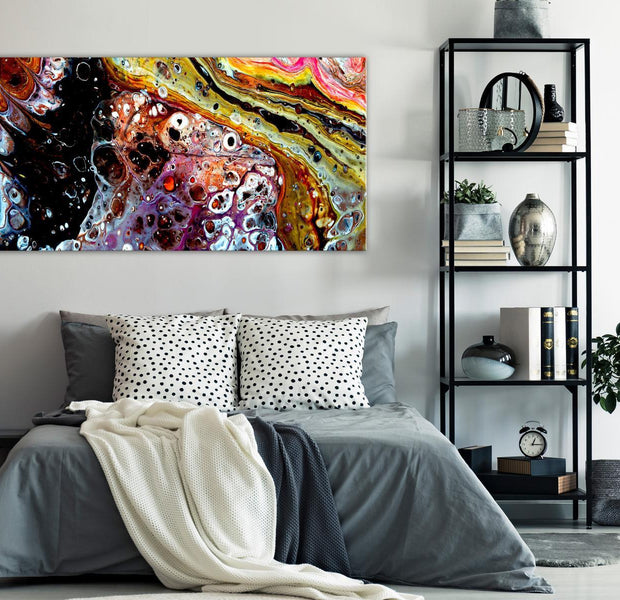 Abstract Canvas Wall Art - Synthesis Vertical