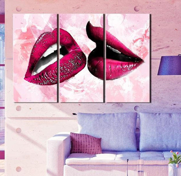 Abstract Canvas Wall Art - Tender Whispers