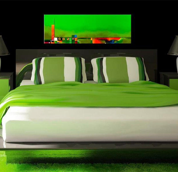 Abstract Canvas Wall Art - The Force Of Gravity