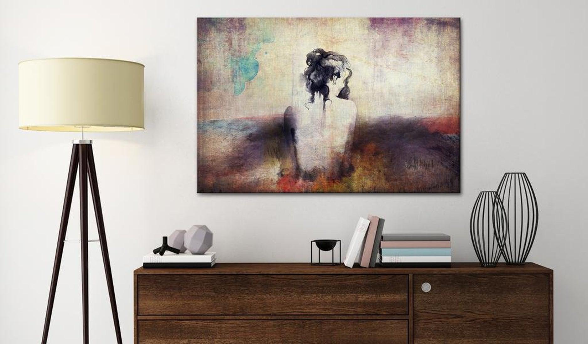 Abstract Canvas Wall Art - Thoughts