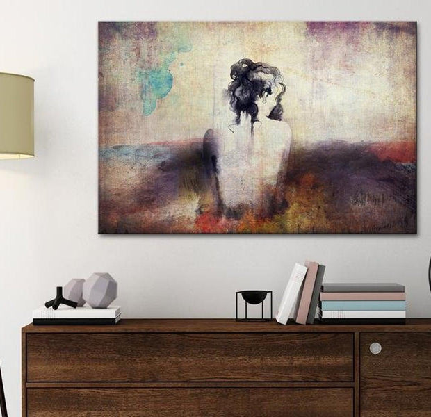 Abstract Canvas Wall Art - Thoughts