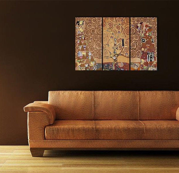 Abstract Canvas Wall Art - Tree Of Life