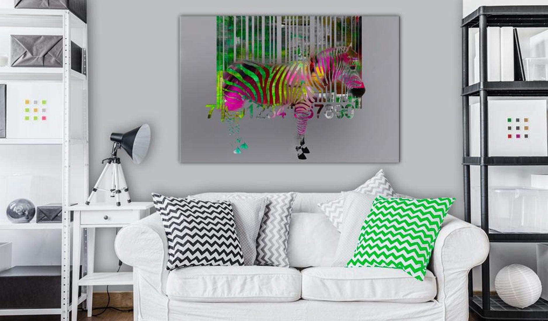 Stretched Canvas Wall Art - Zoo Of Modernity