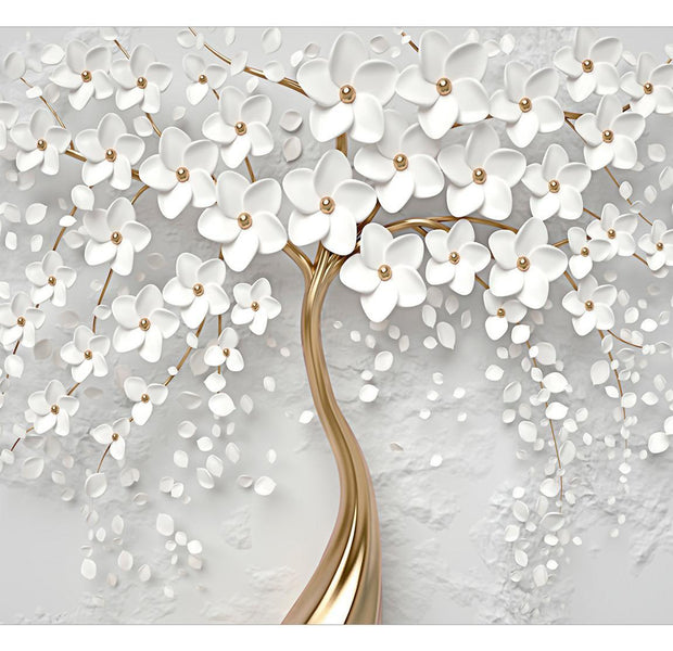 Abstract Wallpaper Wall Mural - Magic Magnolia