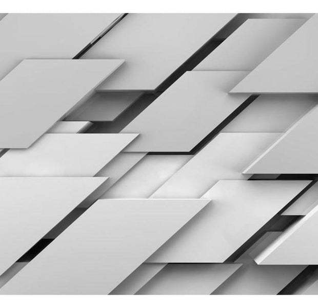 Abstract Wallpaper Wall Mural - The Edge Of Gray