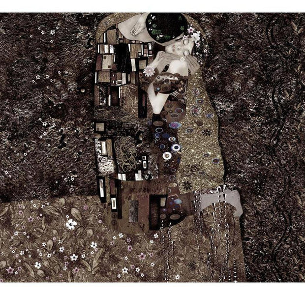 Abstract Wallpaper Wall Mural - Klimt Inspiration Of Love