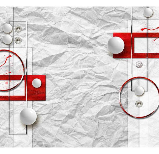 Abstract Wallpaper Wall Mural - Paper Abstraction