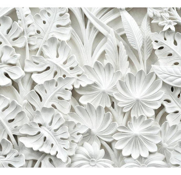 Abstract Wallpaper Wall Mural - Alabaster Garden
