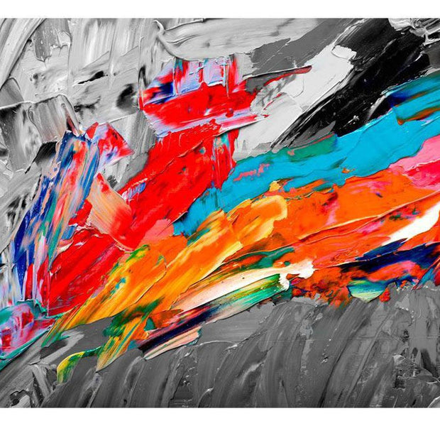 Abstract Wallpaper Wall Mural - Fiery Bird