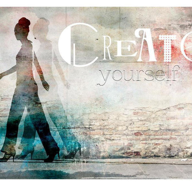 Abstract Wallpaper Wall Mural - Create Yourself