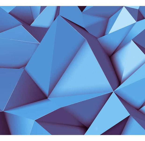 Abstract Wallpaper Wall Mural - Royal Blue