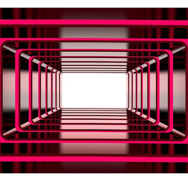 Abstract Wallpaper Wall Mural - Ruby Dimension