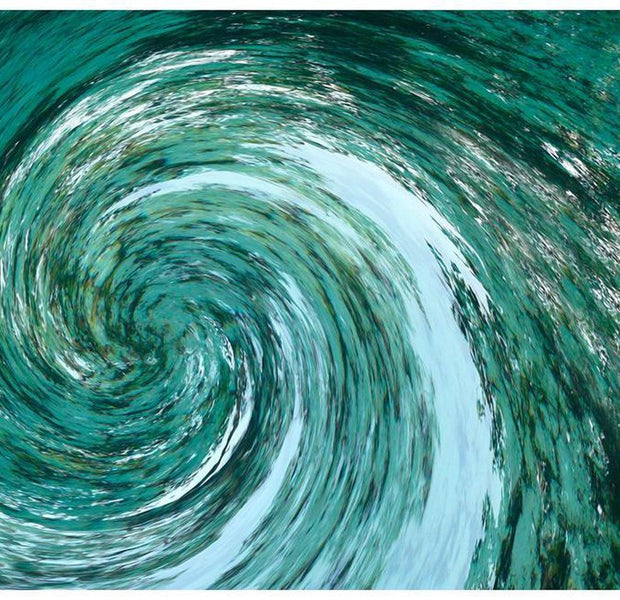 Abstract Wallpaper Wall Mural - Water Twist