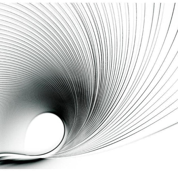 Abstract Wallpaper Wall Mural - Down The Line