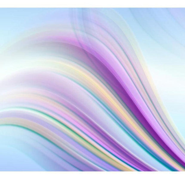 Abstract Wallpaper Wall Mural - Pastel Rainbow Background