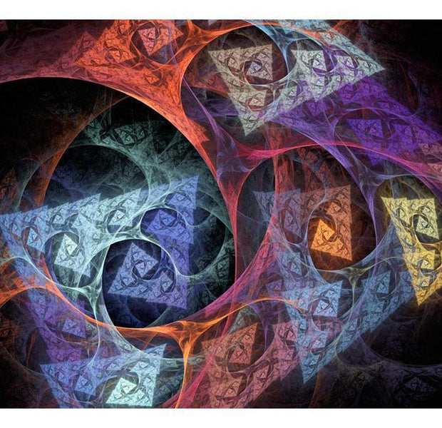 Abstract Wallpaper Wall Mural - Land Of Imagination