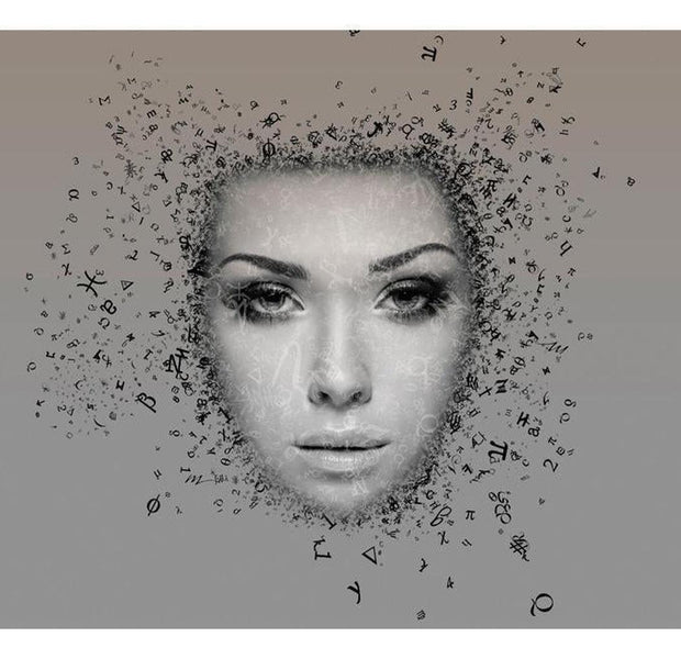 Abstract Wallpaper Wall Mural - Inflow Of Thoughts