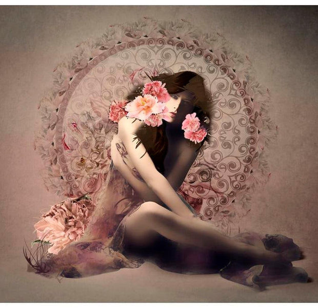 Abstract Wallpaper Wall Mural - Layla