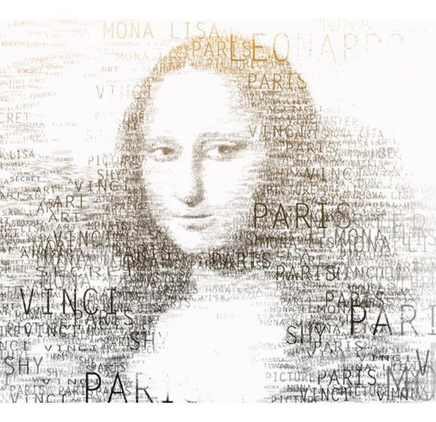 Abstract Wallpaper Wall Mural - Leonardo Da Vinci's Diary