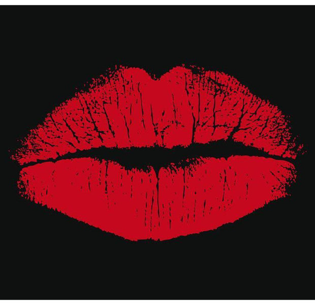 Abstract Wallpaper Wall Mural - Sensual Lips