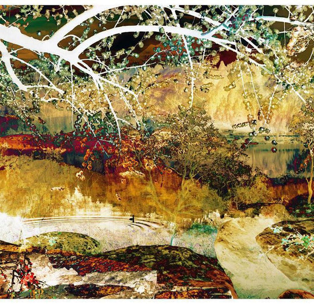 Abstract Wallpaper Wall Mural - River Of Life