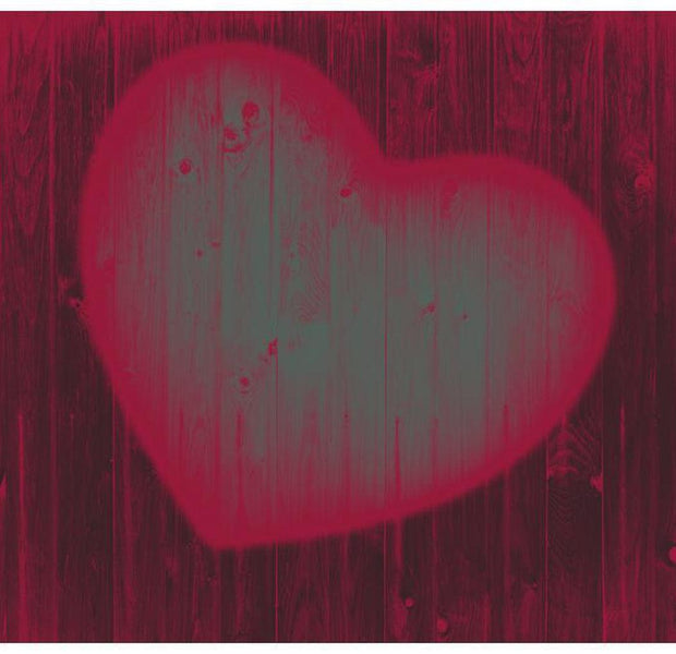 Abstract Wallpaper Wall Mural - Bold Heart