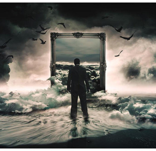 Abstract Wallpaper Wall Mural - A Walk In The Clouds