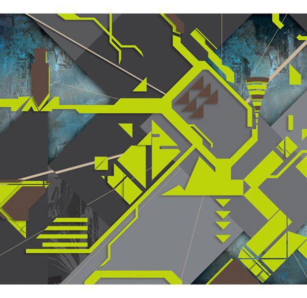 Abstract Wallpaper Wall Mural - Dynamic Paths