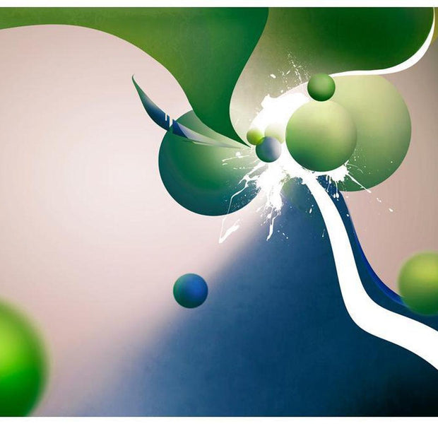 Abstract Wallpaper Wall Mural - Geometric Explosion