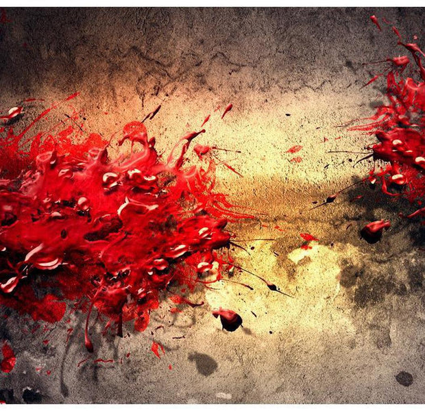 Abstract Wallpaper Wall Mural - A Volcano Of Passion