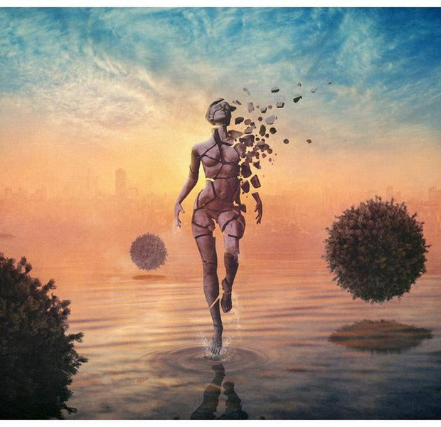 Abstract Wallpaper Wall Mural - Walk On Water